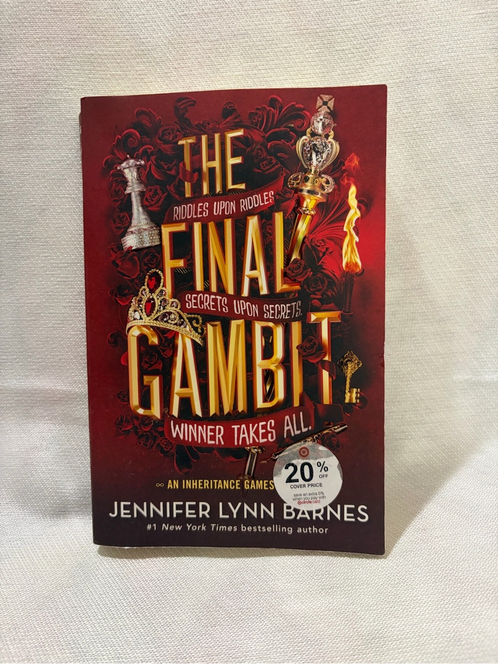 📚 3/$15 The Final Gambit Jennifer Lynn Barnes Inheritance Games Paperback